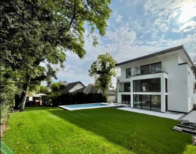 Luxuriöses Einfamilienhaus mit 5 Zimmern in Offenbach Lauterborn: Panoramablick ins Grüne