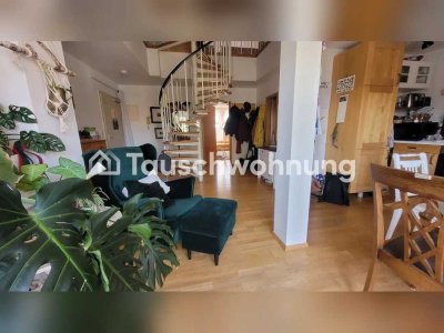 Tauschwohnung: Wunderschöne Maisonette Wohnung mit Balkon