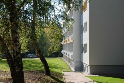 1-Raum-Wohnung mit Einbauküche und Balkon
