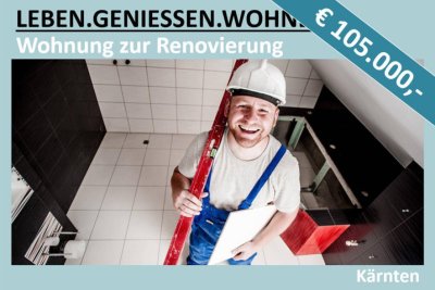 WOHNUNG ZUR RENOVIERUNG