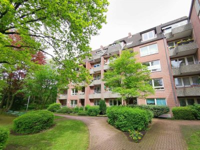 Nur für Senioren! Rollstuhlgerechte 2 Zi.Whg. mit Aufzug und Loggia