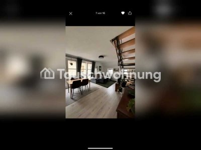 Tauschwohnung: Schöne Maisonette Wohnung in Mombach gegen 3-Zimmer Wohnung