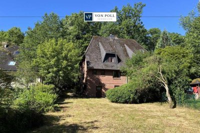 Naturnah wohnen an der Saselbek
Doppelhaushälfte mit großem Garten
