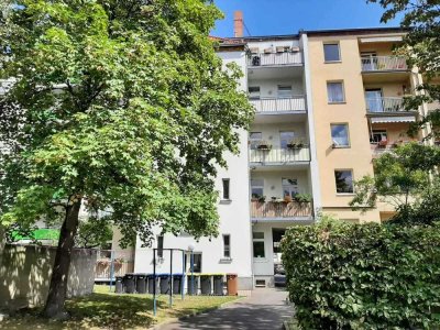 �Stilvolle Wohnung in Gohlis – frisch renoviert mit Balkon, Küche und Tageslichtbad �