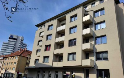 Balkon mit Blick ins Herz der Stadt – Wohnen im Zentrum von Hannover