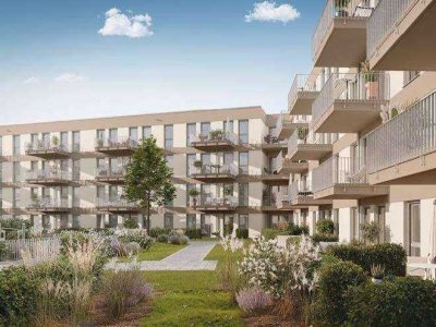 Große 4-Zimmer-Wohnung, 114 m² mit eigenem Garten