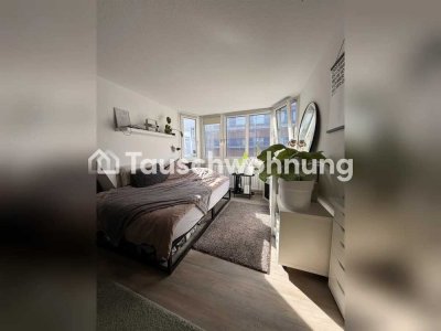 Tauschwohnung: modernes 1-Zimmer-Apartment im Belgischen Viertel