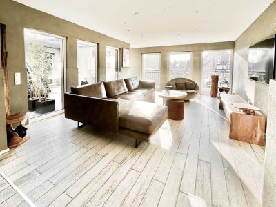 Stilvolle Stadtwohnung mit Garage und Hobbykeller am Grafenberger Wald