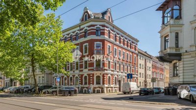 Zeitlose Eleganz in Leipzig: charmante Erdgeschosswohnung für Paare und Familien