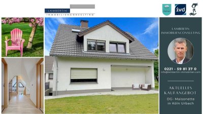 Vierzimmer-Maisonette mit Gartengrundstück