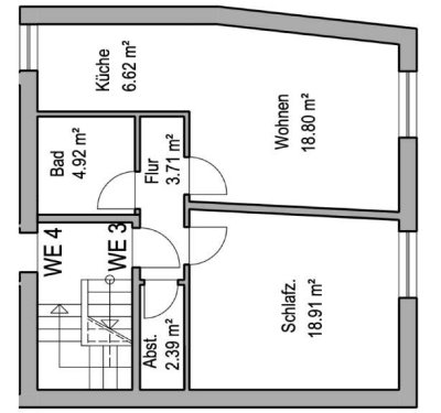 Erstbezug: Attraktive 2-Zimmer-Wohnung in Schnaittach