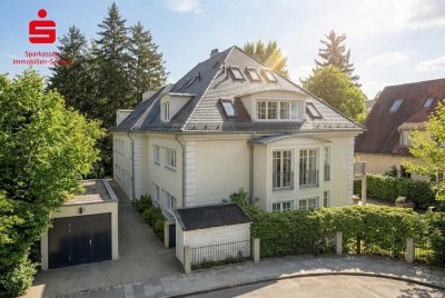 Sonnige 3 Zi.-Dachterrassenwohnung mit 108 m² Wohn-/Nutzfläche auf 2 Ebenen am Siemenspark in Solln
