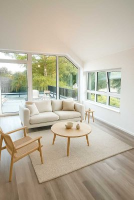 NEU KR-Verberg: 2-Zi.-Wohnung, Dachterrasse, hohe Decken, Aufzug, Wärmep., KFW 55, Tiefgarage