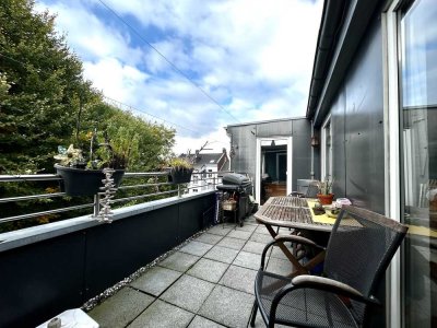 � Stilvolle Wohnung mit Sonnenterrasse in Wuppertal-Langerfeld provisionsfrei von Privat