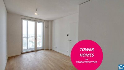 Urbanes Wohnen mit Rooftop Pool, Spa &amp; Skylineblick – TOWER HOMES
