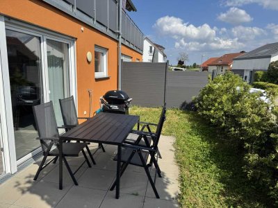 Möblierte 2-Zi.-Wohnung mit Südterrasse zur Zwischenmiete (01.08-31.12.25)