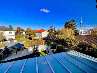 PREISREDUZIERUNG-Exklusives Einfamilienhaus am Bruckhaufen mit 250m² Nutzfläche, Garage und Swimmingpool, zwischen Alter und Neuer Donau!