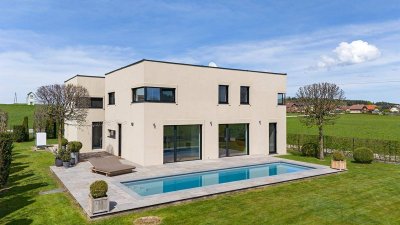 PALTING | Architektenhaus mit Pool – modernes Landleben neu gedacht