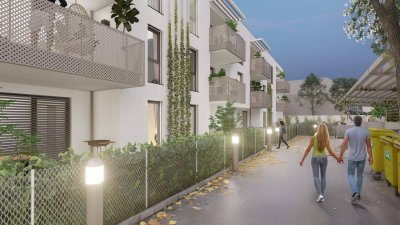 ERSTBEZUG: Hochwertige 2-Zimmer-Erdgeschoßwohnung in Ruhelage - nahe Hauptplatz in 2320 Schwechat – unbefristet zu mieten