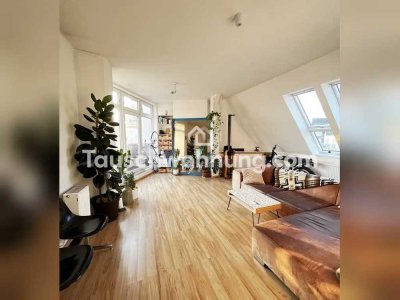 Tauschwohnung: Helles DG mit Sauna, Terrasse und Aufzug in NK Nord