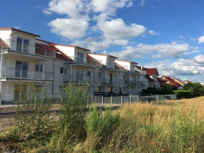 Moderne 3-Zimmer Erdgeschosswohnung mit großem Garten in Feldrandlage