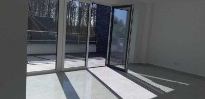 Neubau! schöne 2 Zi.-Wohnung mit Balkon und Tiefgarage in Melle zu vermieten!