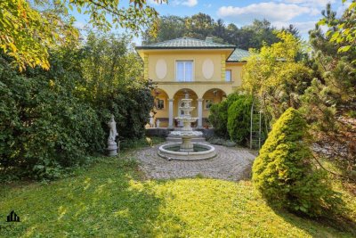 Einzigartige Villa in Gresten – Umgeben von Parkgarten, Springbrunnen und Salzwasserpool