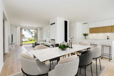 Hochwertiger Neubau: 5-Zimmer-Wohnung in Ruheoase mit großem Garten in Altaubing