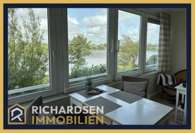 Charmante 1-Zimmer-Ferienwohnung mit Seeblick / Nordseenah auf 25845 Nordstrand