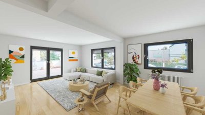 Attraktive 2-3 Zimmerwohnung in Bruchsal mit atemberaubender Terrasse zu verkaufen!