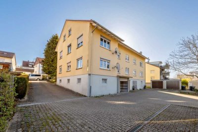 Freundlich 3-Zimmer-Wohnung im Hochparterre 
in gepflegtem Wohngebiet in Plüderhausen
