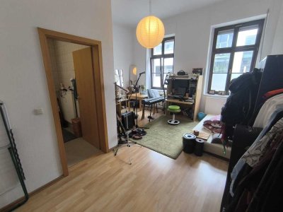 zentral gelegene 1-Raum-Erdgeschosswohnung in Halle (Saale)
