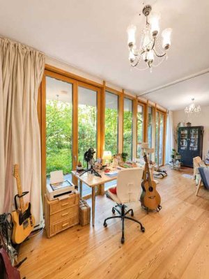 Stilvolle Gartenwohnung mit zwei privaten Gärten und besonderem Wohnkonzept im Beginenhof