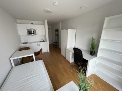 Sofort verfügbar! Möbliertes Studentenapartment in Augsburg Textilviertel