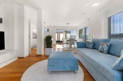 Seeblick-Dachgeschosswohnung in Zentrumsnähe