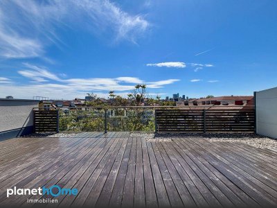 Loftartiger Charme und Panorama – moderne Dachterrassenwohnung in begehrter Meidlinger Lage
