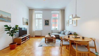 2-Zimmer-Altbau mit optimalem Grundriss!