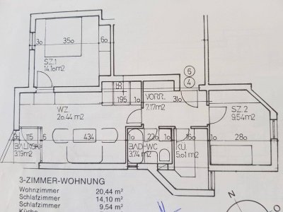 Nette 3-Zimmer Wohnung mit Balkon in Schwaz