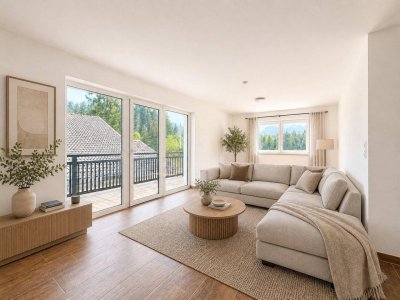 Kössen – 3-Zimmer-Wohnung (ca. 85 m²) mit sonnigem Balkon und herrlichem Bergblick zur Miete