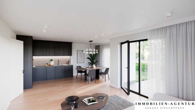 Baubeginn bereits erfolgt! 3-Zimmer-Neubau-Wohnung in Toplage von Fronberg