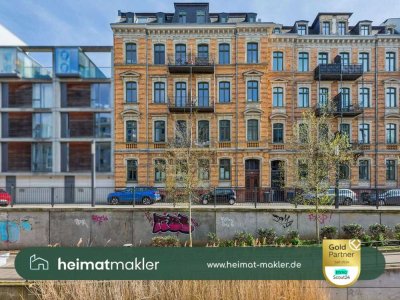 Altbaucharme in Top-Lage – 2-Zimmer-Wohnung am Kanal