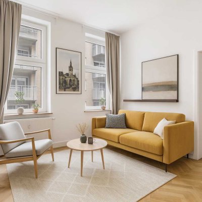 Sanierte 2-Zimmer-Wohnung mit Balkon in Düsseldorf - Ideal als Kapitalanlage