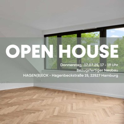 OPEN HOUSE! Donnerstag, 17.07., von 17 - 19 Uhr! Traumwohnung wartet! Bezugsfertige Endetage