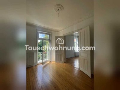 Tauschwohnung: Traumhafte 4-Zimmer Altbau+ 2 Balkone Eppendorfer Baum
