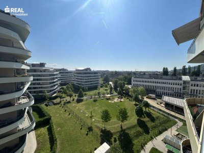Green City - neuwertige 2-Zimmer-Wohnung mit Eckterrasse!
