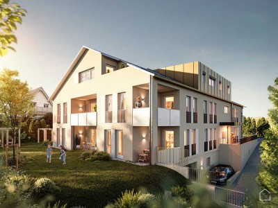 Moderne 3-Zimmer Wohnung | EH 40 mit QNG | 5% SONDER- + 5% degr. Abschreibung + 150.000€ KfW *