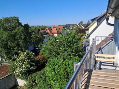 Helle 3-Zimmer-Wohnung in Stuttgart-Stammheim mit französischem Balkon