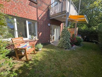 Wunderschöne Single Wohnung 2 ZKB neue EBK Terr. kl. Garten  top Wohnlage 33334 GT-Isselhorst