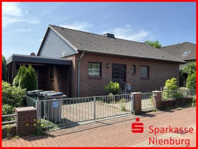 Hochparterre Bungalow mit großer Terrasse
