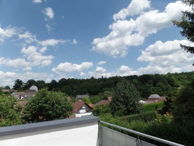 Die Aussicht geniessen von Ihrer wundervollen Terrasse